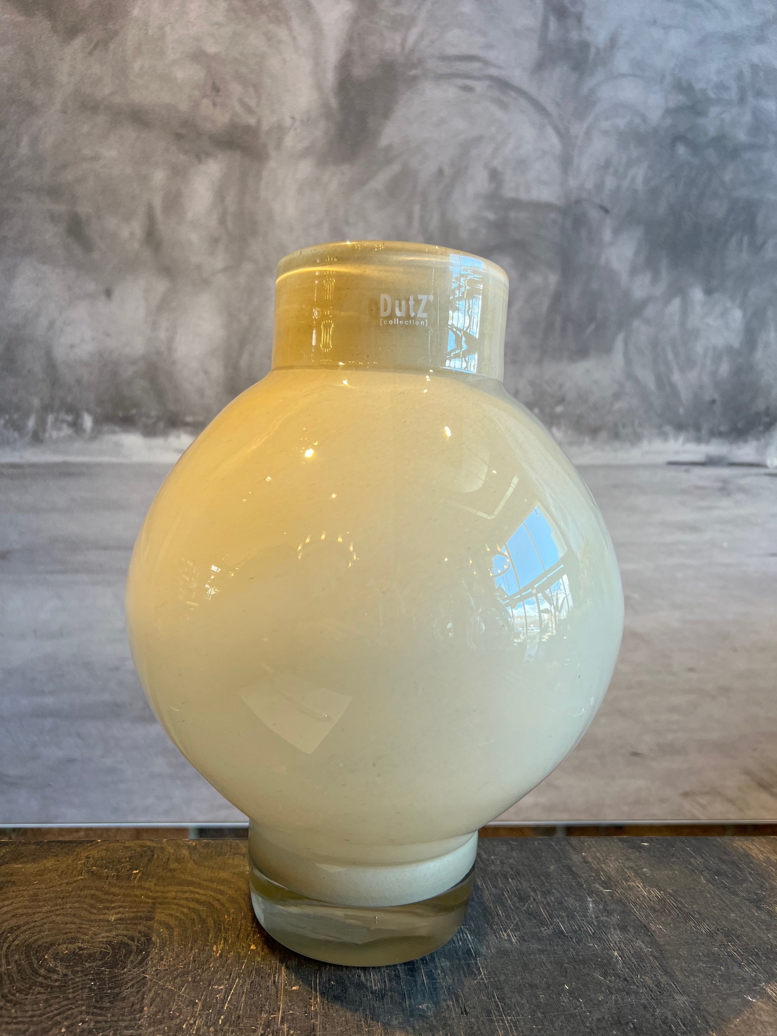 Vase "Rondo" beige